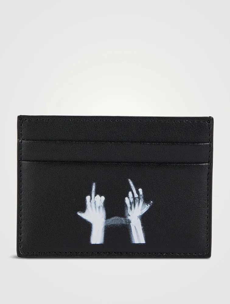 Middle Finger Card Holder