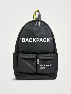 Quote Nylon Backpack