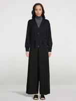 Podium Cotton Wide-Leg Pants