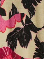 Netti Wool Sweater Floral Print