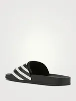 Diagonal Stripes PVC Slide Sandals