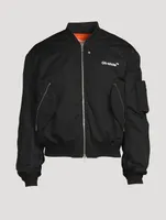 Diag Tab Bomber Jacket