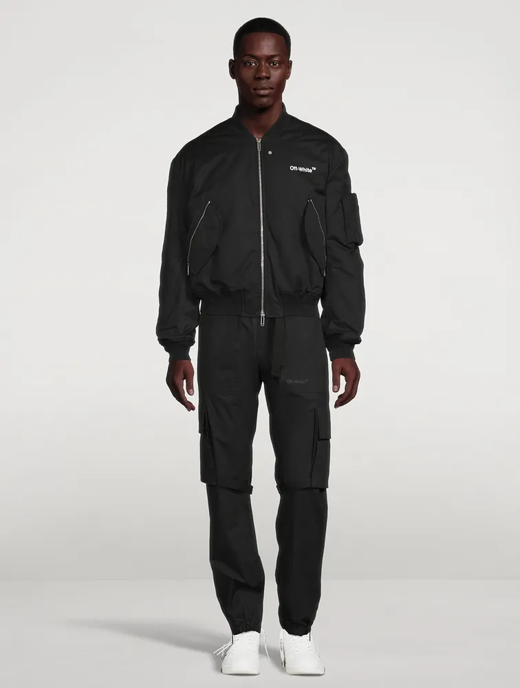 Diag Tab Bomber Jacket