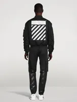 Diag Tab Bomber Jacket