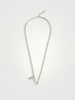 Texturized Paperclip Necklace