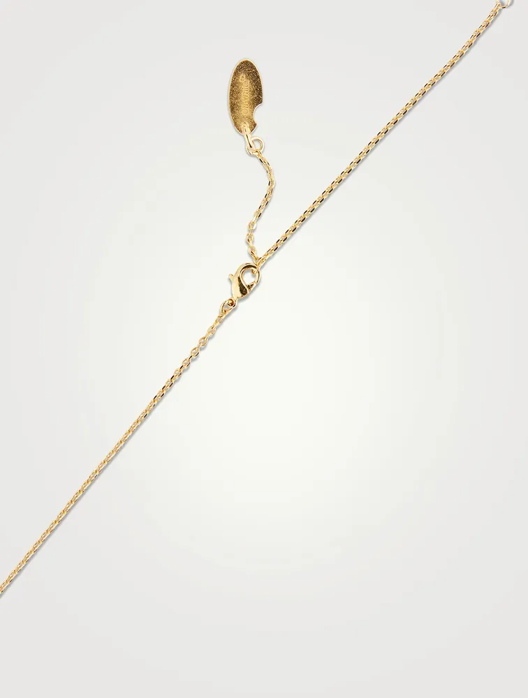 Pavé Arrow Pendant Necklace