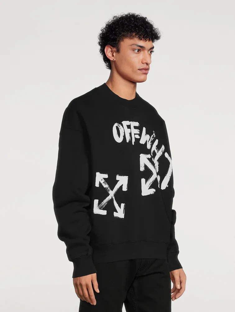 Paint Script Skate Crewneck Sweatshirt