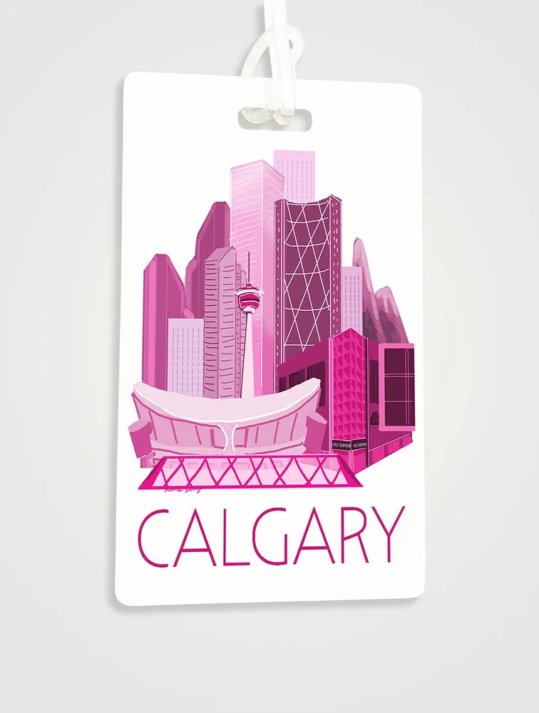 Calgary Luggage Tag