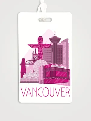 Vancouver Luggage Tag