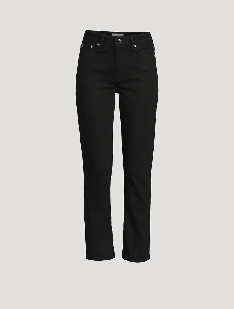 Beksi Stretch Straight-Leg Jeans