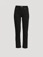 Beksi Stretch Straight-Leg Jeans