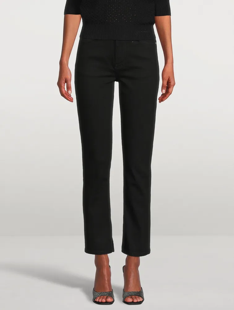 Beksi Stretch Straight-Leg Jeans