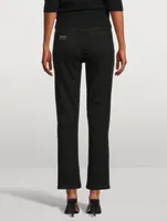 Beksi Stretch Straight-Leg Jeans