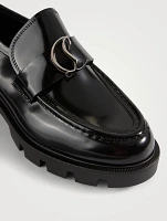 CL Moc Leather Lug-Sole Loafers