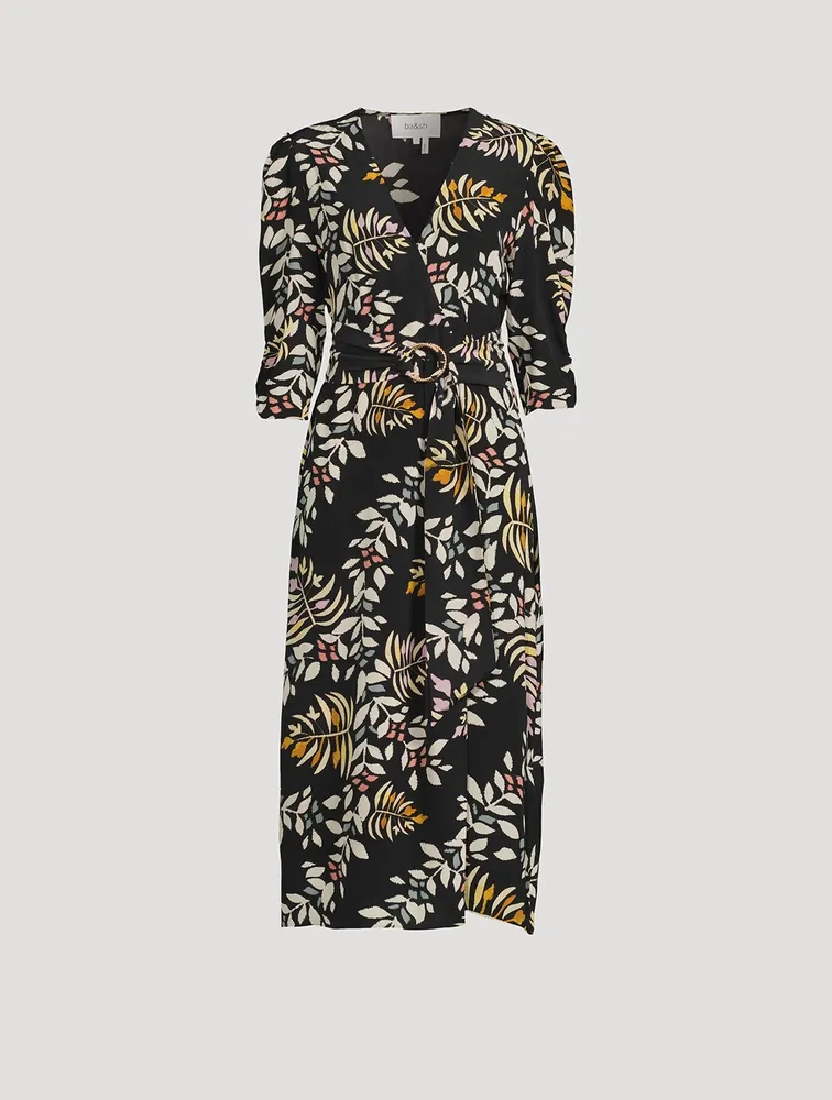 Crissy Midi Dress Floral Print