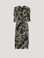Crissy Midi Dress Floral Print