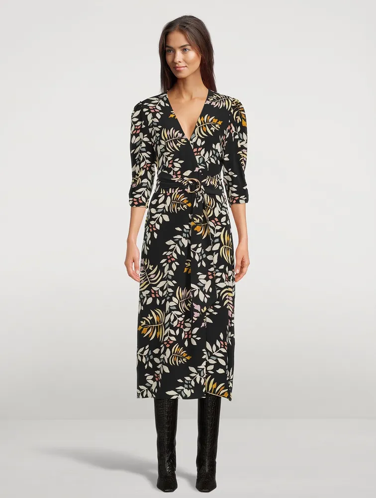 Crissy Midi Dress Floral Print