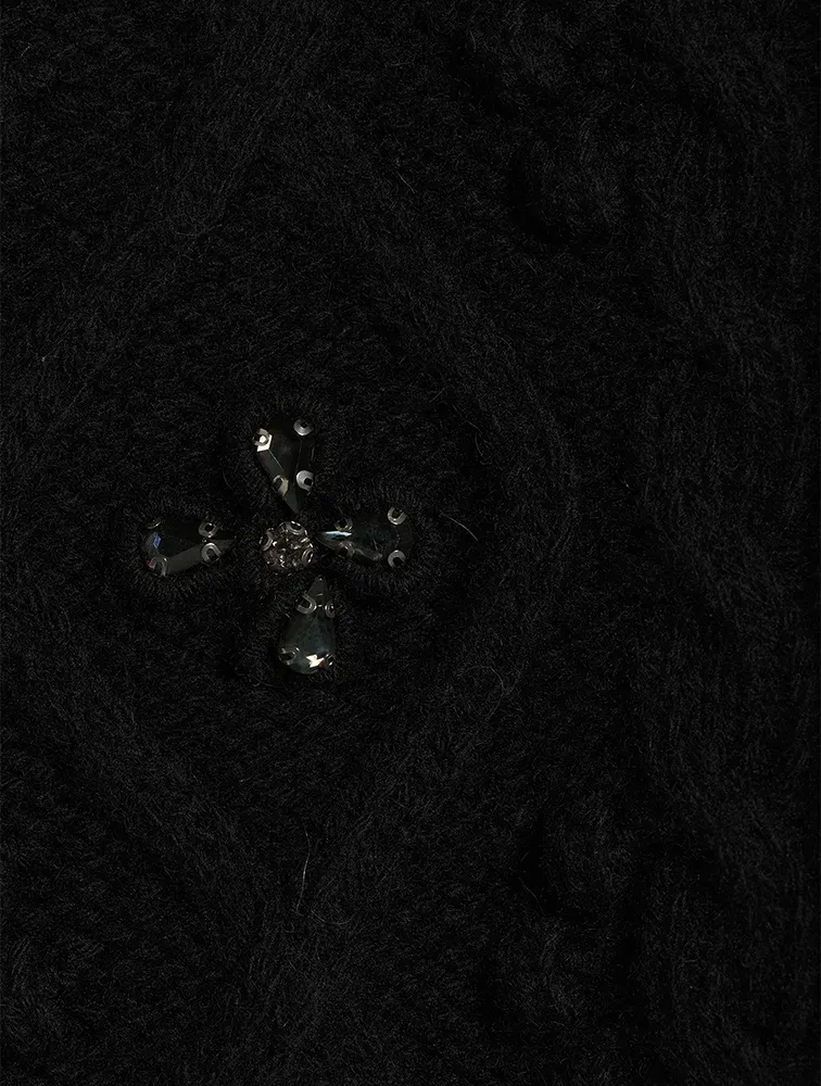 Otello Crystal-Embellished Wool Sweater