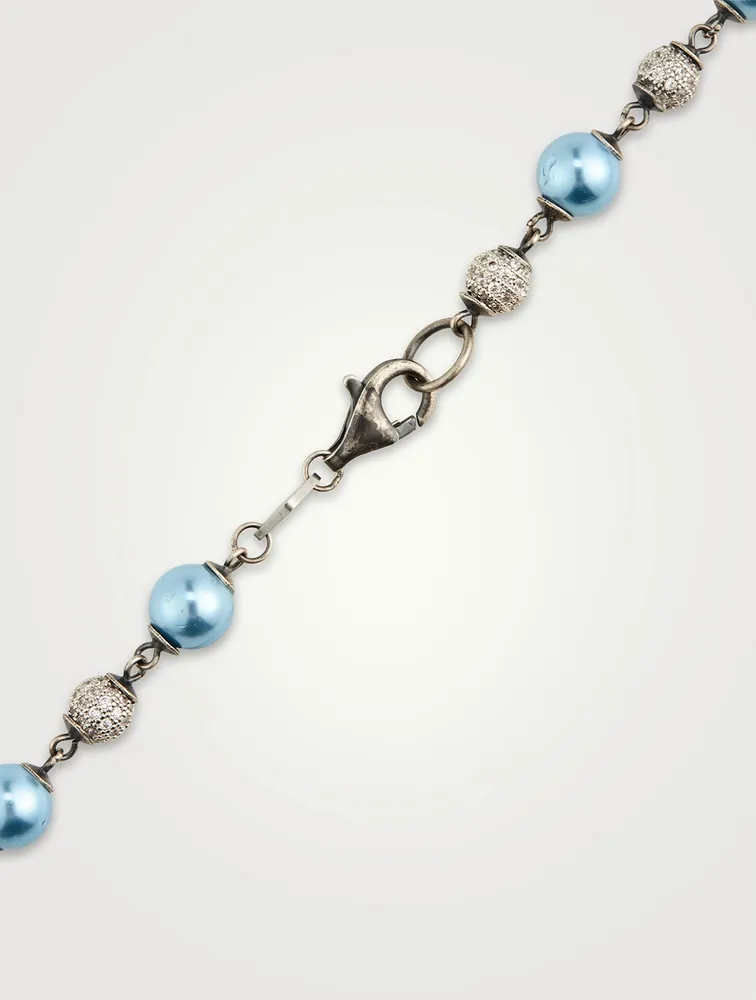 Nialaya x Holt Renfrew Pearl Choker Necklace