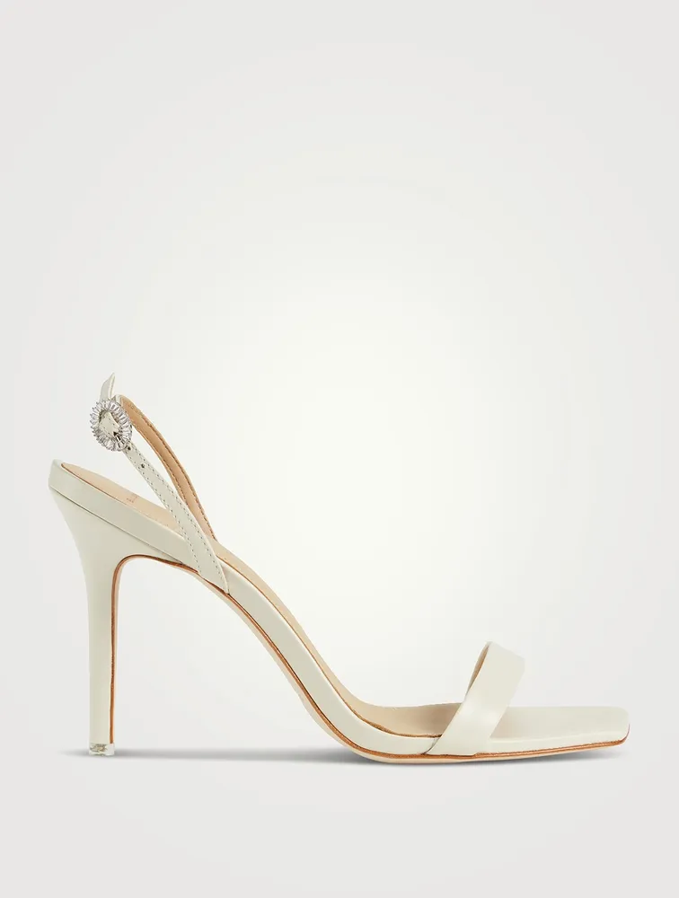 Carla Leather Slingback Sandals