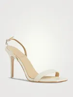 Carla Leather Slingback Sandals