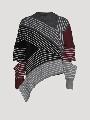 Wool Asymmetric Sweater