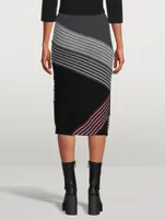Wool Midi Skirt