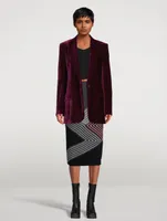Wool Midi Skirt