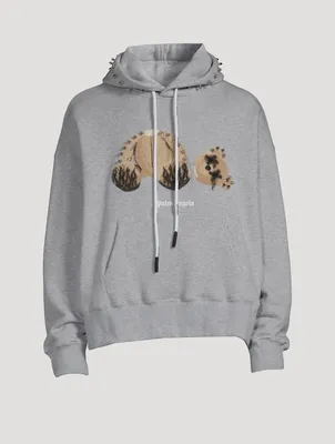 Punk Bear Lurex Fleece Hoodie