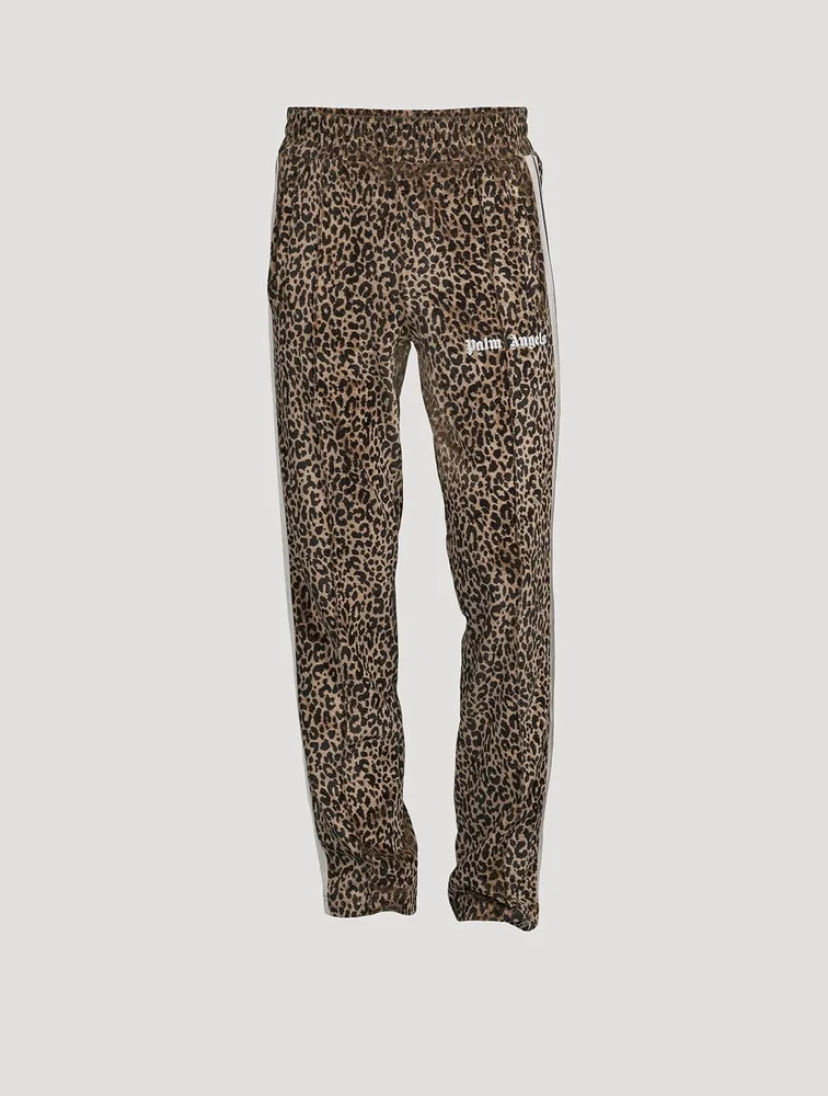 Track Pants In Animal Print