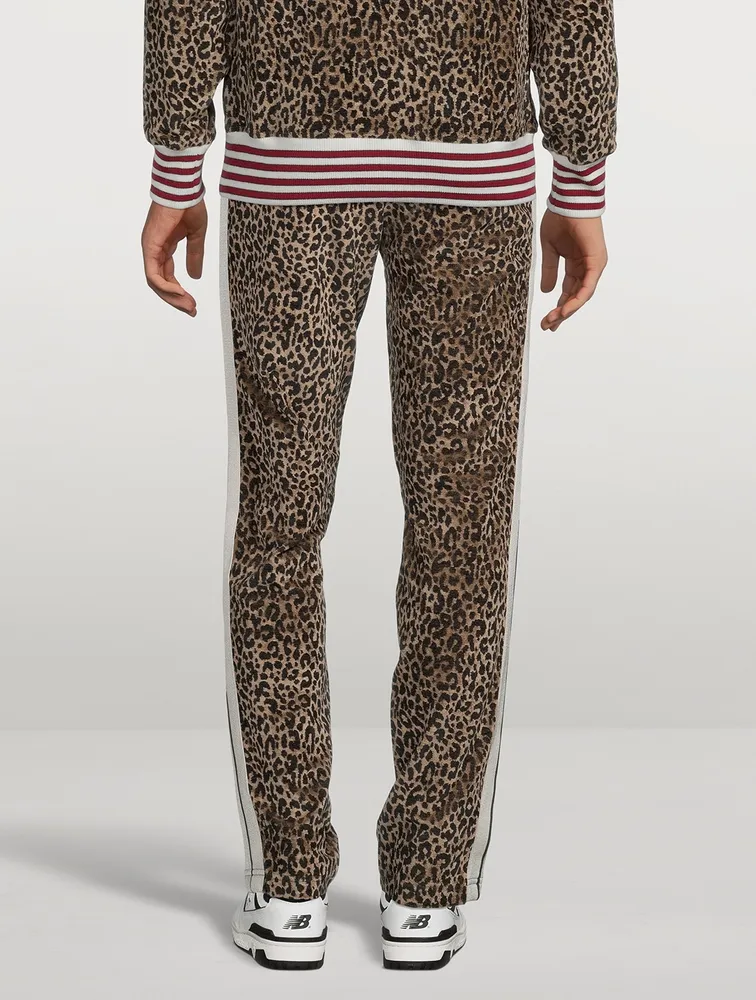 Track Pants In Animal Print