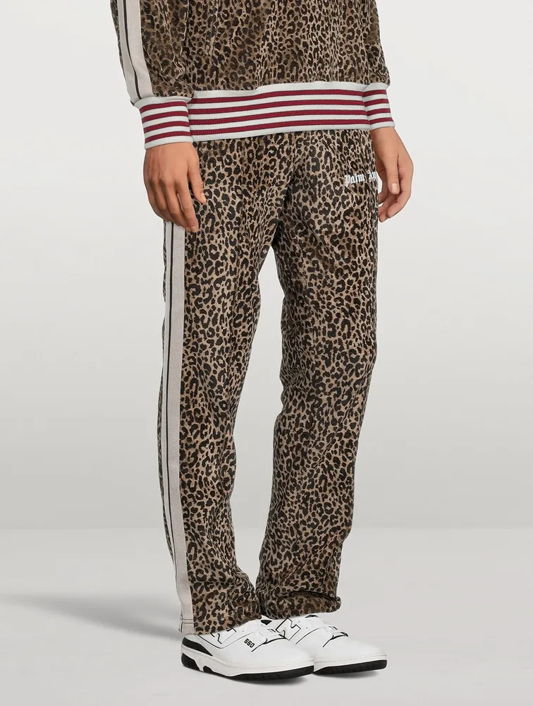 Track Pants In Animal Print