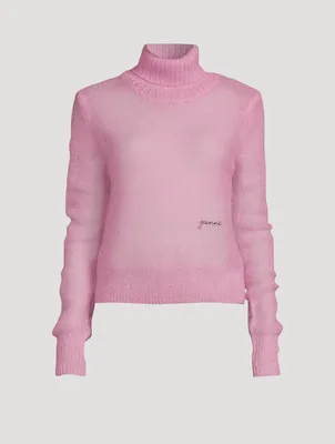 Mohair Turtleneck Sweater