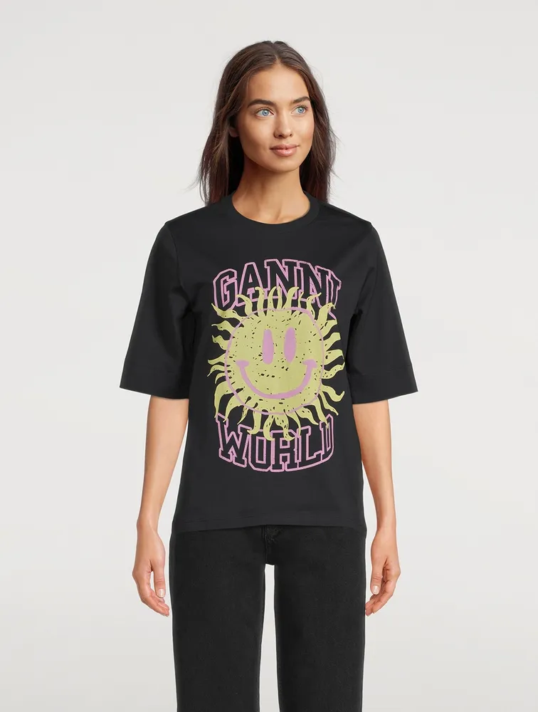 Ganni World T-Shirt