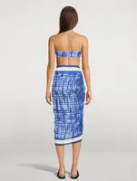 The Pareo In Shibori Print