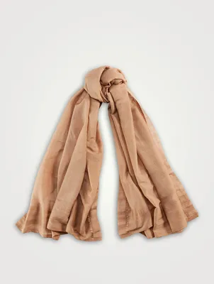 Silk And Wool Scarf