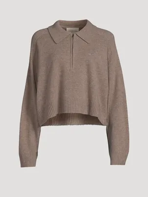 Banni Wool-Blend Cropped Sweater