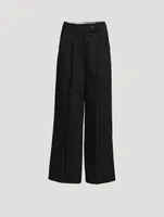 Lehen Pleated Wide-Leg Trousers