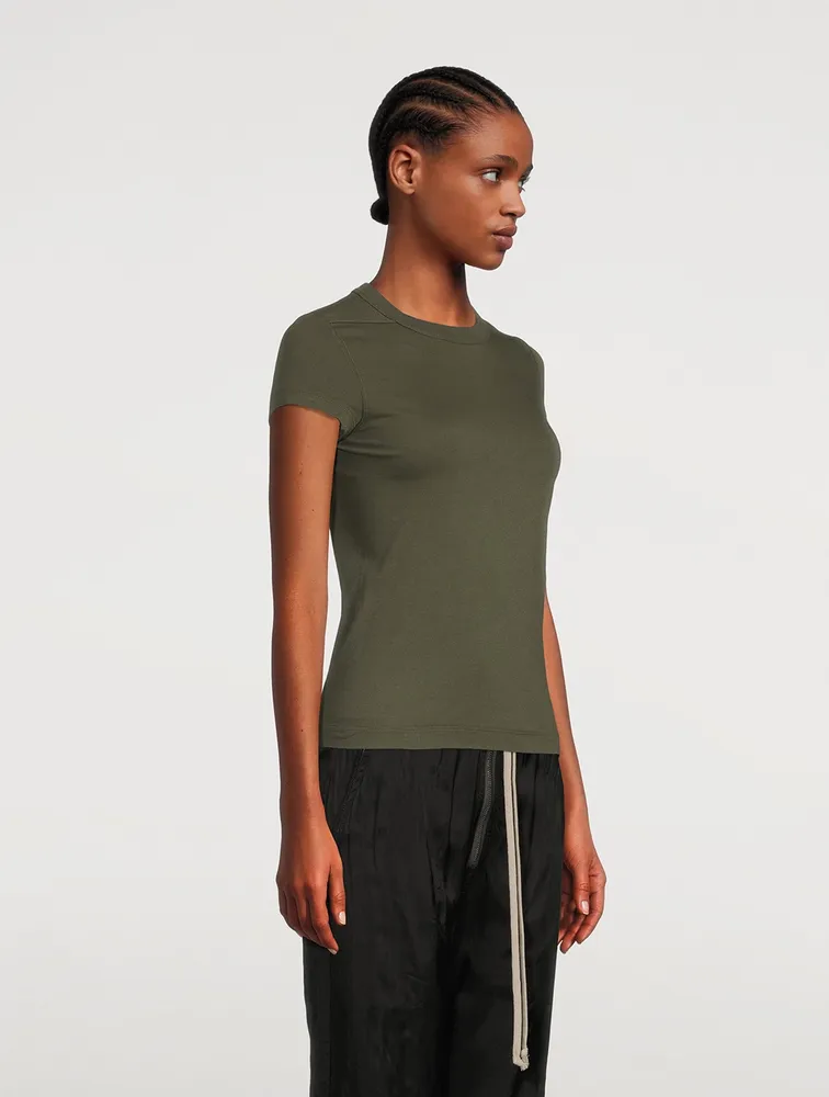 Cotton Cropped Level T-Shirt