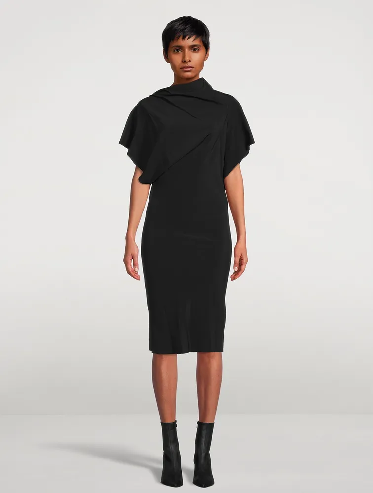 Seb Draped Midi Dress