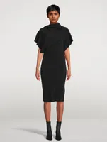 Seb Draped Midi Dress