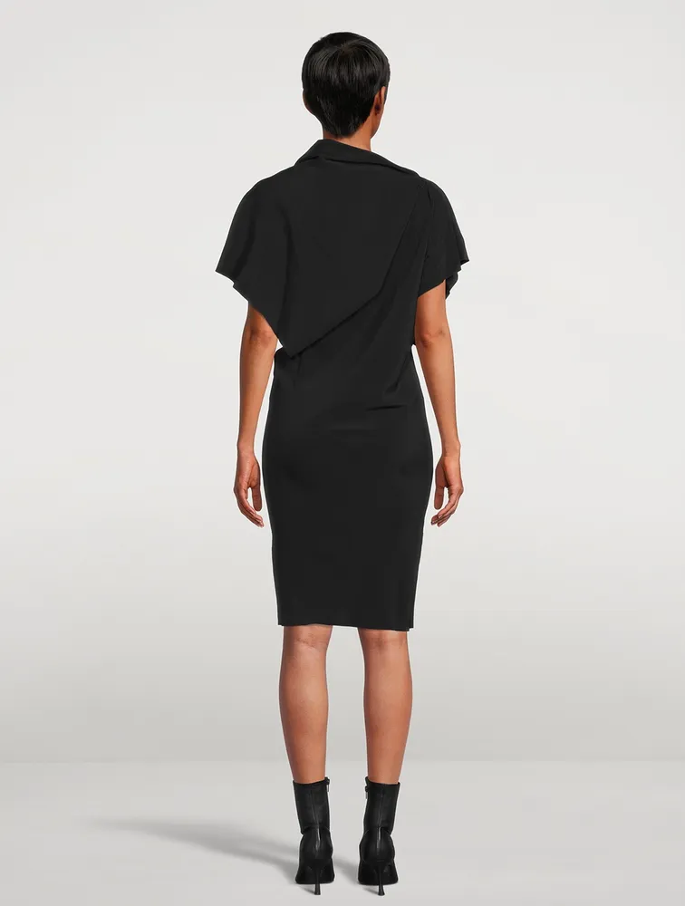 Seb Draped Midi Dress