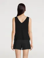 Twist-Front Tank Top