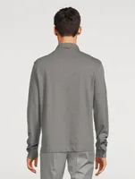 Long-Sleeve Polo Shirt