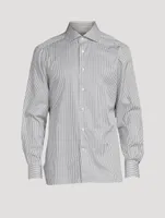 Cotton Shirt Striped Print