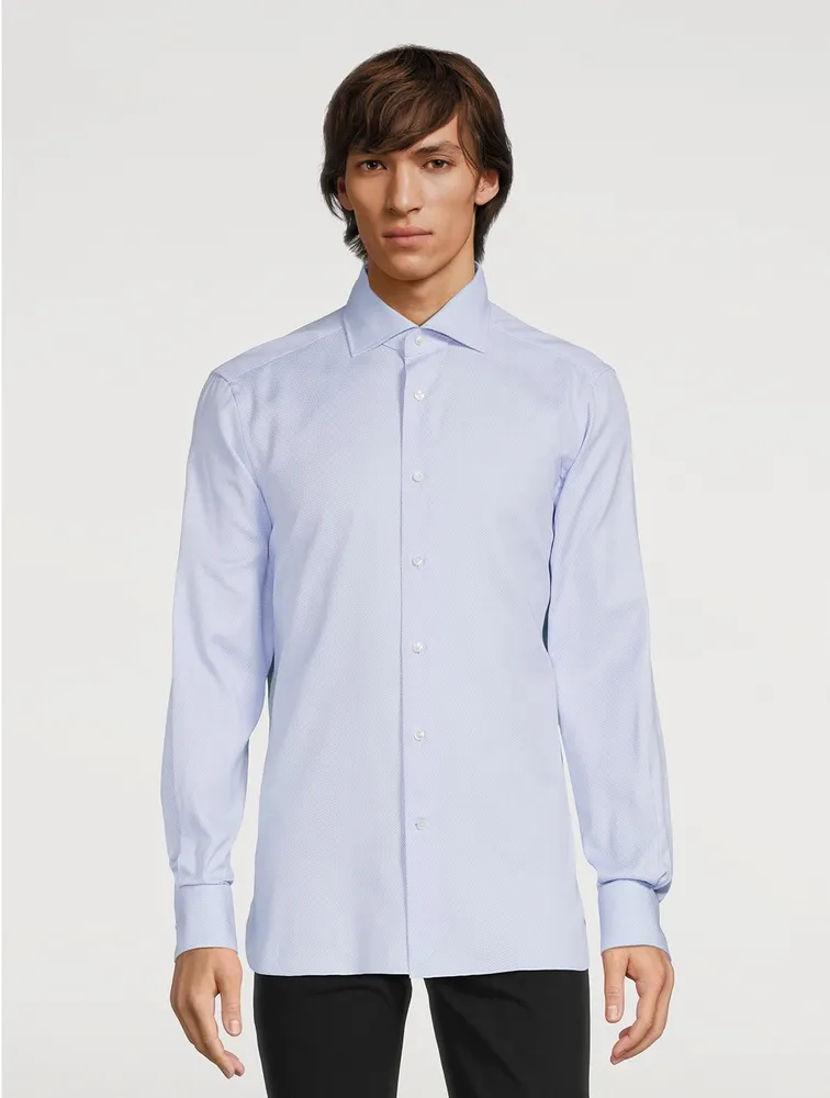 Cotton Stretch Dress Shirt