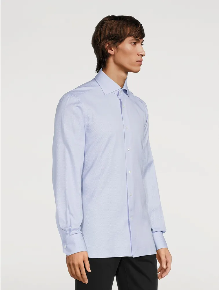 Cotton Stretch Dress Shirt