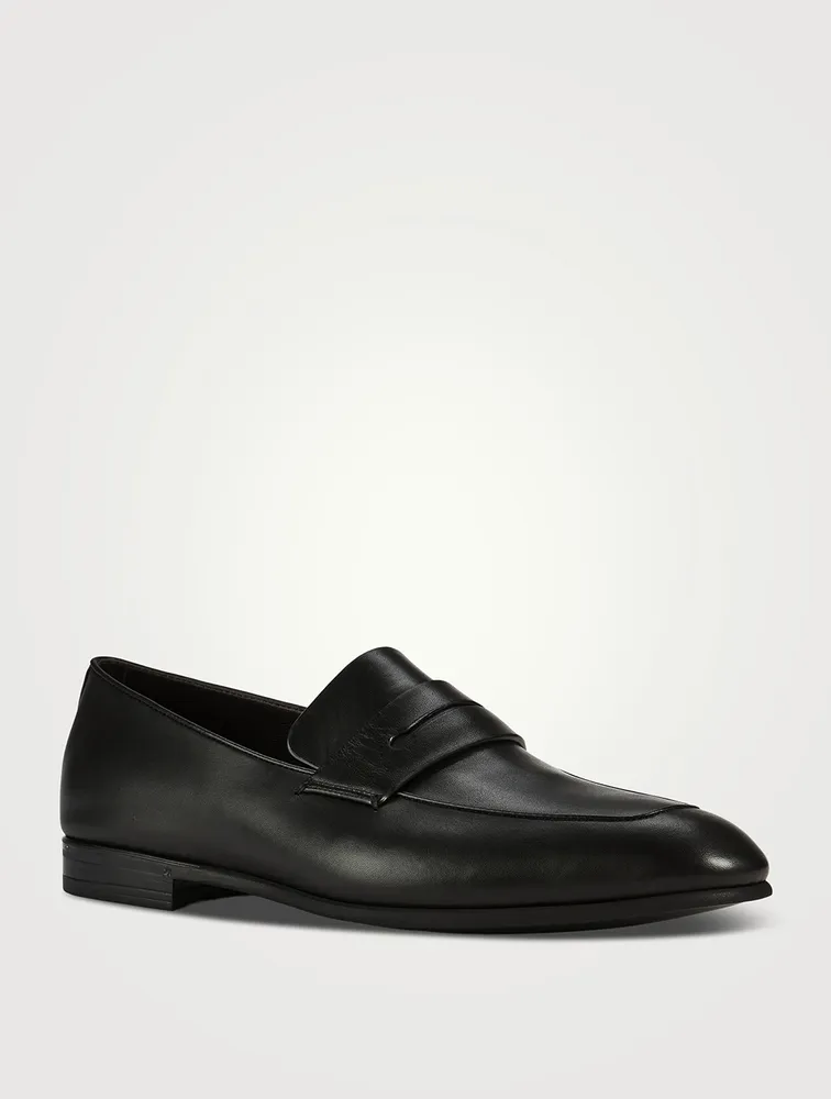 Leather Loafers