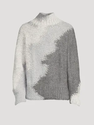 Cashmere And Wool Mohair Sweater