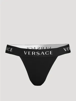 Greca Logo Thong